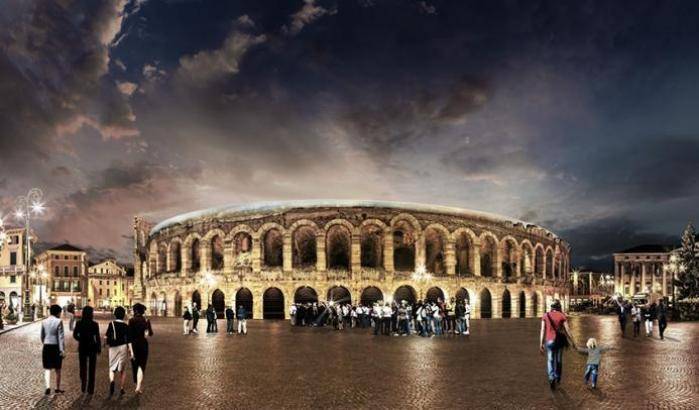 Al via il progetto di fund-raising per ricostruire “virtualmente” un’ala dell’Arena di Verona