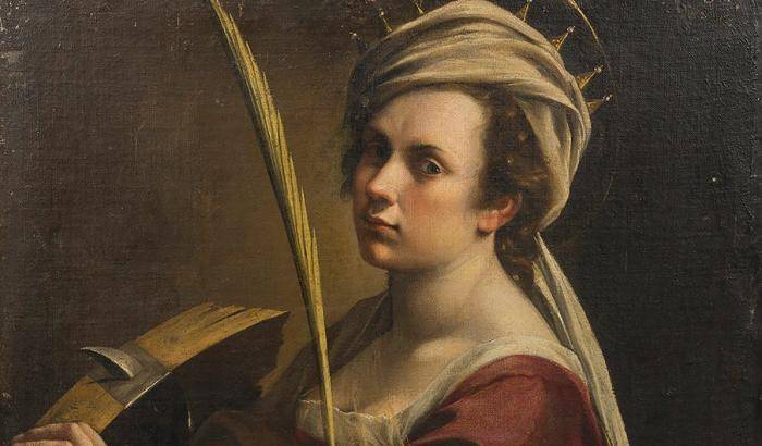 Trovato autoritratto di Artemisia Gentileschi l'artista che si ribellò allo stupro