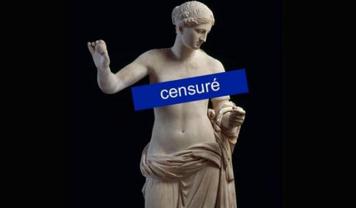 Facebook ci ricasca: censura le sculture classiche perché nude