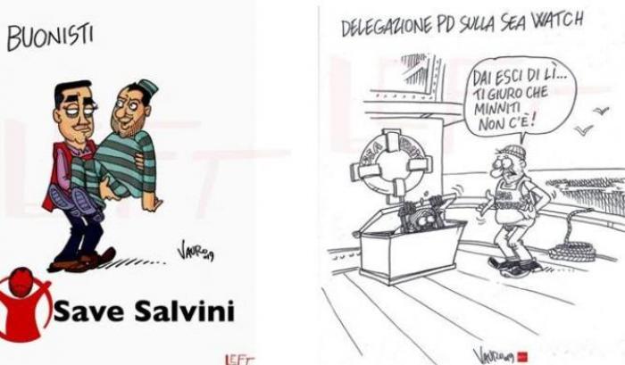 Salvini, Di Maio e sinistra, Vauro smaschera tutti in un libro