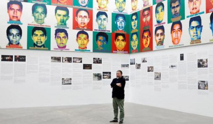 Ai Weiwei denuncia con ritratti Lego i 43 studenti presi dalla polizia messicana