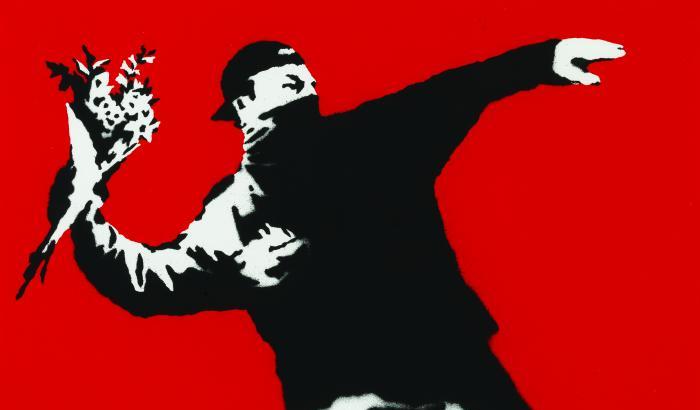 L’ambivalenza irrisolta: opere di Banksy esposte ma lui non c’entra