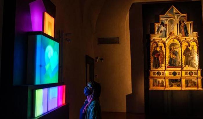 Brian Eno artista di luce al museo: «Da ateo creo opere adatte a ogni fede»