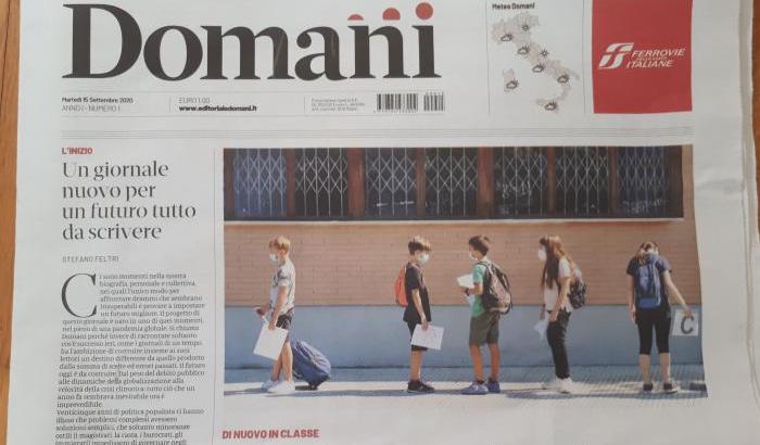 Boldrini: «“Domani” scardina il modo come sono fatti i giornali». E sta a sinistra