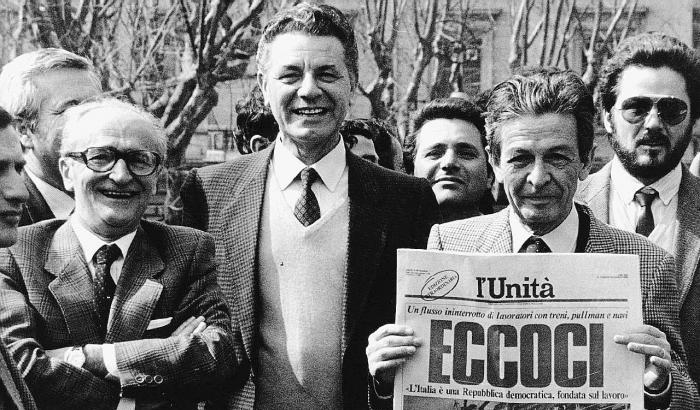 «Berlinguer lottava per la vita e l’Unità titolò “Ti vogliamo bene Enrico”»