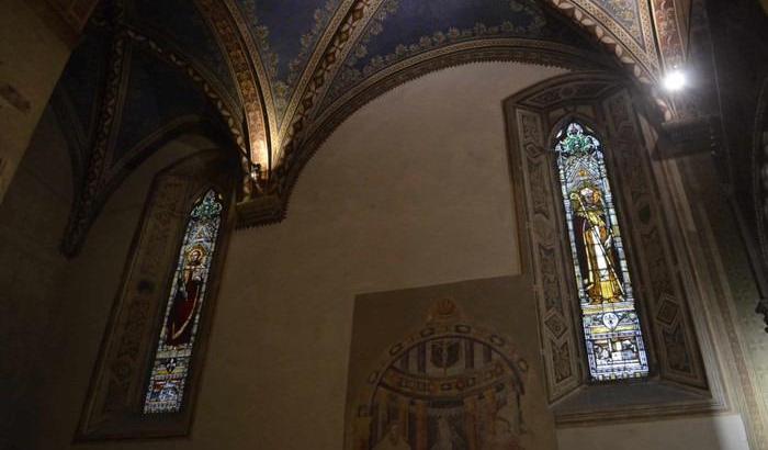 Le vetrate policrome di San Francesco in Arezzo tornano a risplendere