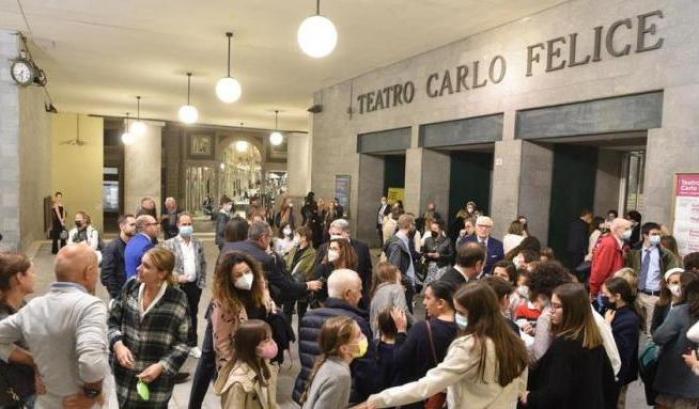 Studenti all’Opera riempie di giovani il Teatro Carlo Felice di Genova