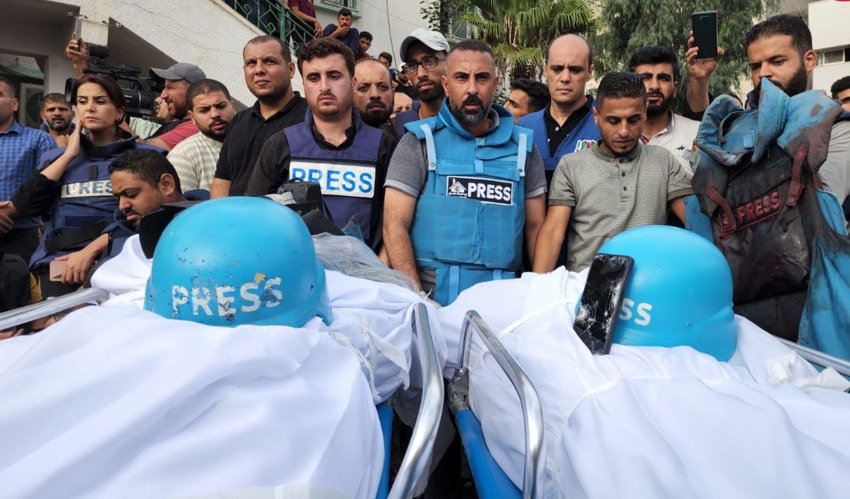 Guerra di Gaza, macabro record di giornalisti uccisi: mai così tanti