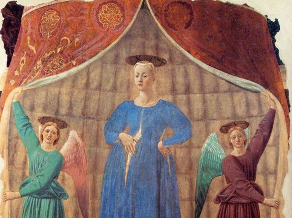 La "Madonna del Parto" di Piero della Francesca torna a casa