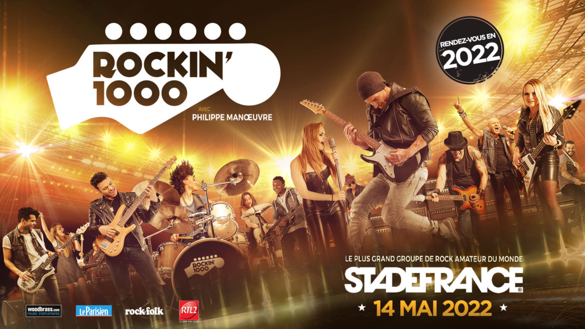 Rockin'1000, la band più numerosa al mondo, torna in concerto a Parigi il 14 maggio