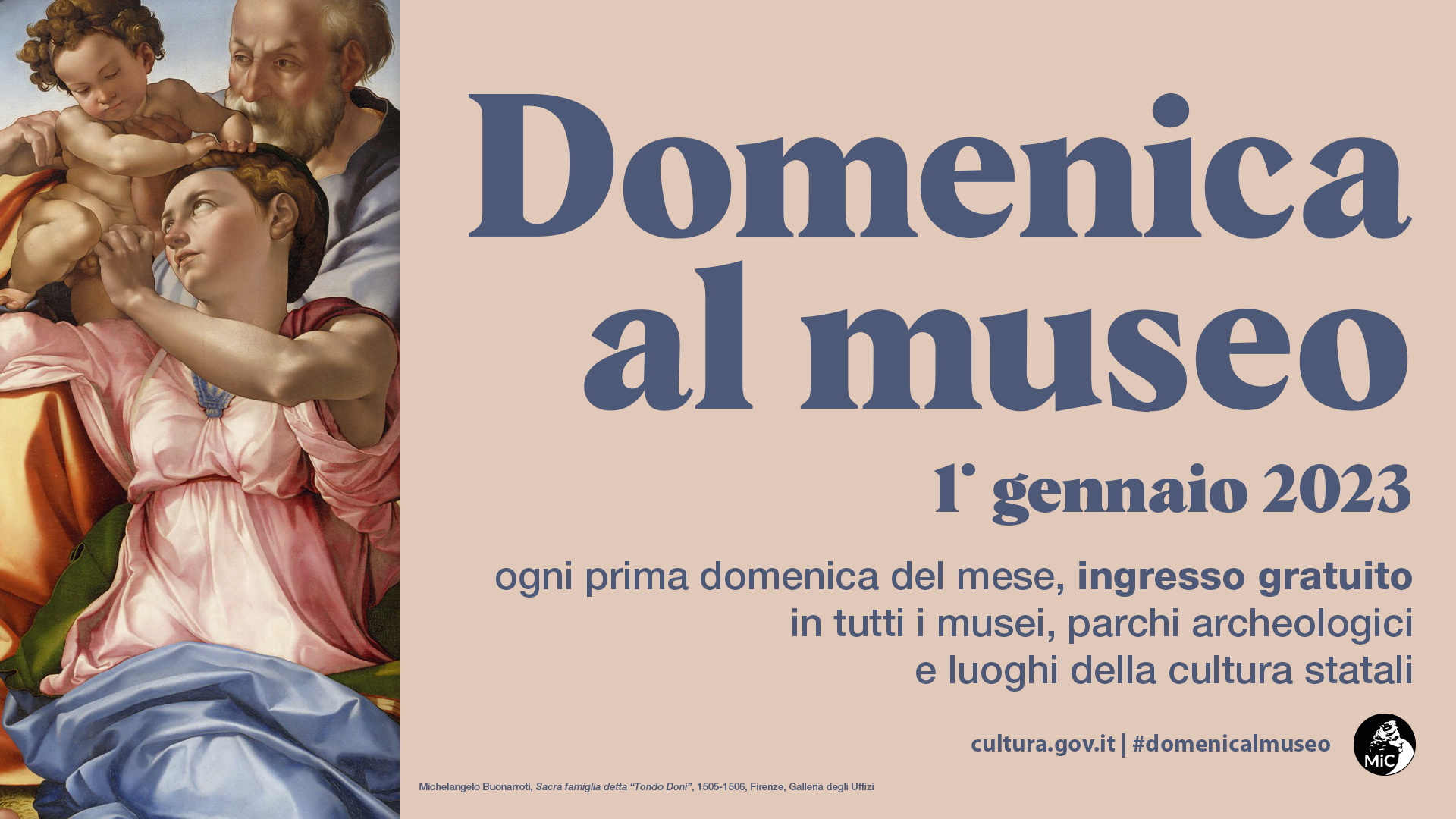 Numeri da record per la prima #domenicalmuseo del 2023