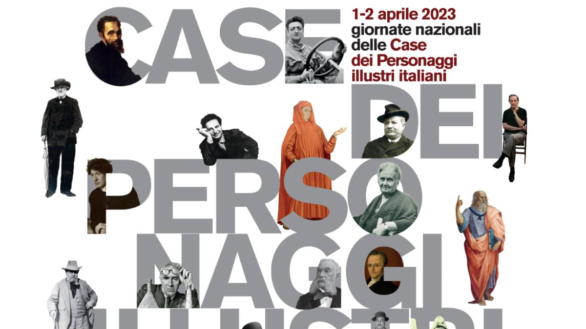 Giornate nazionali delle Case dei Personaggi illustri italiani: visite in oltre 100 case-museo