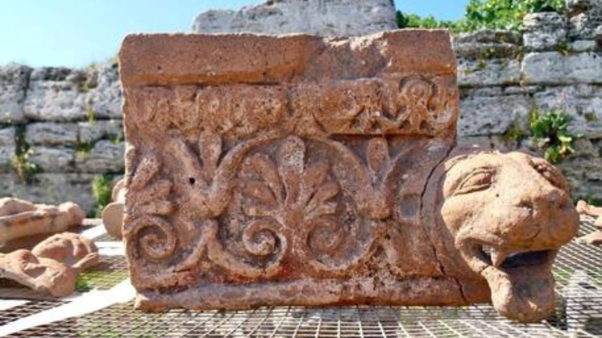Eros, Delfini, Teste di Toro: a Paestum scoperte in grado di cambiare la nostra conoscenza della città antica