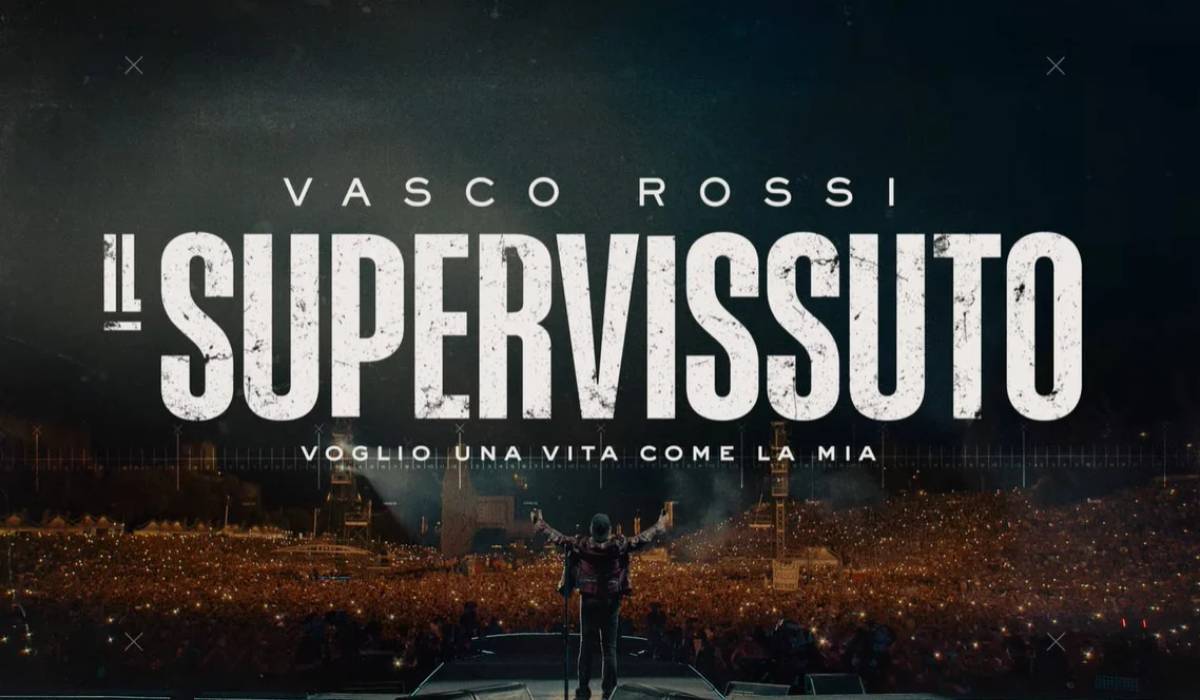 Vasco Rossi in “il Supervissuto”, una serie prodotta da Netflix