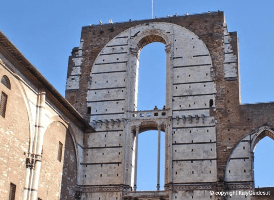 La forza evocativa dell’incompiuto: il Facciatone del Duomo Nuovo