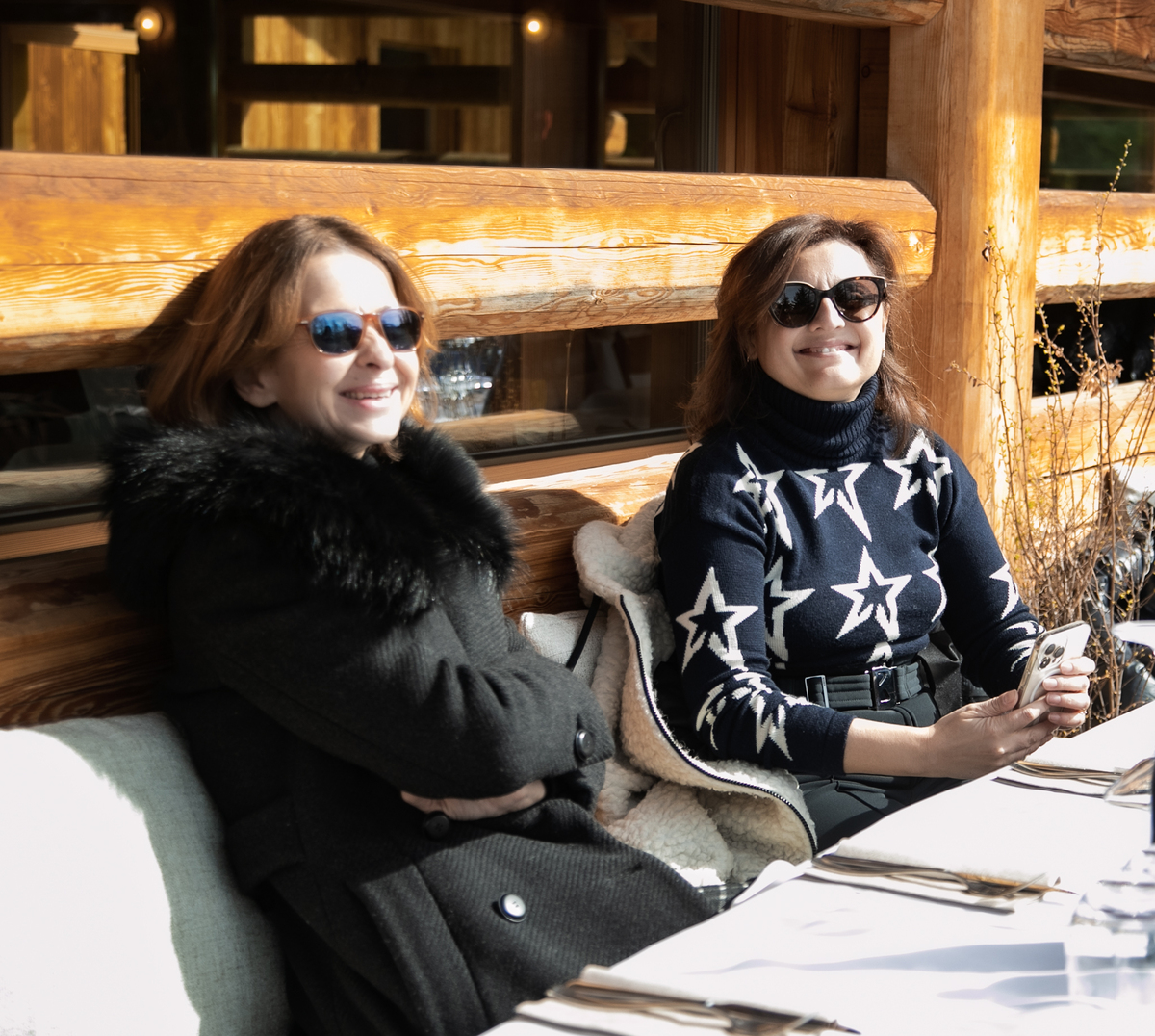 Marina Marzotto e Maria Grazia Saccà a Cortinametraggio - ph Anna D'Agostino - intervista Alessia de Antoniis