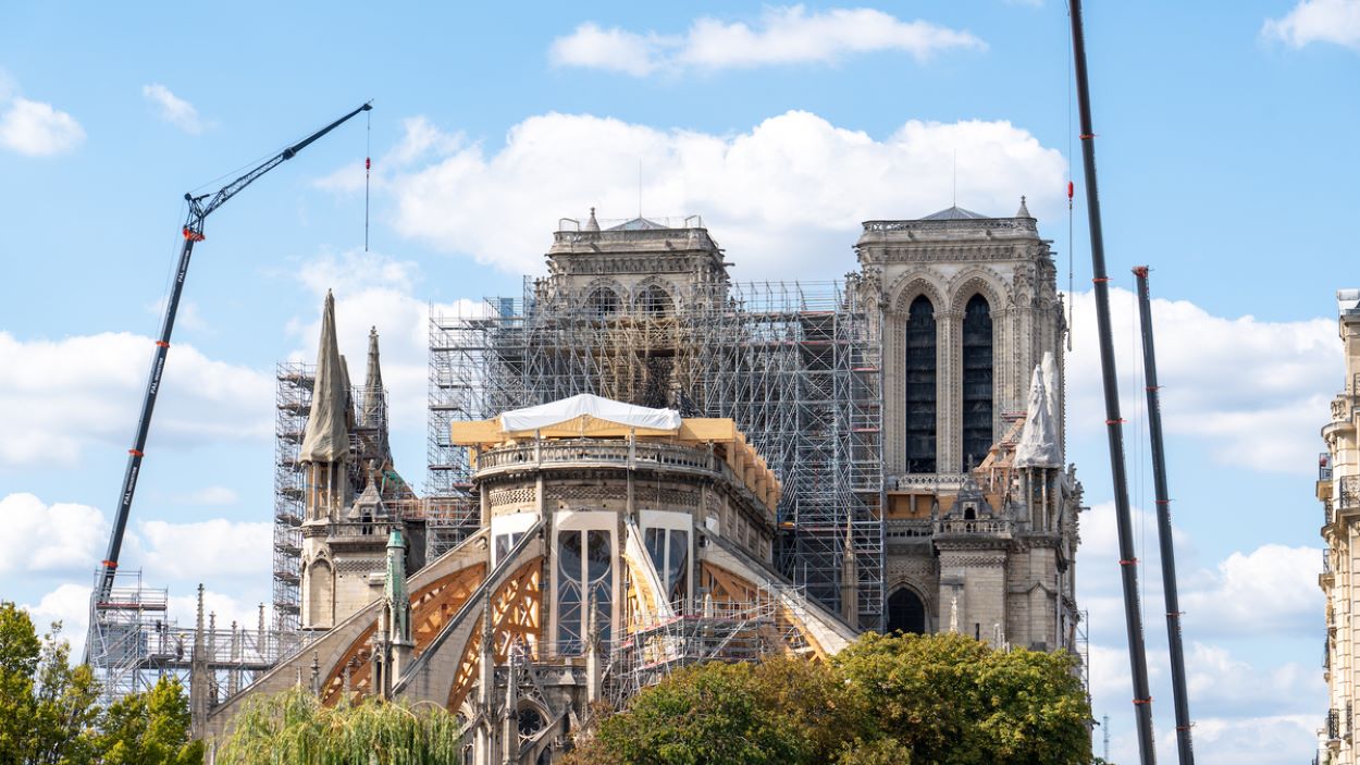 Notre Dame in ricostruzione
