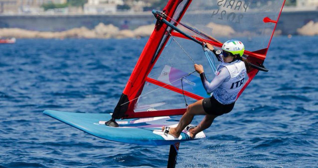 Vela: Marta Maggetti è oro nel windsurf iQFOiL