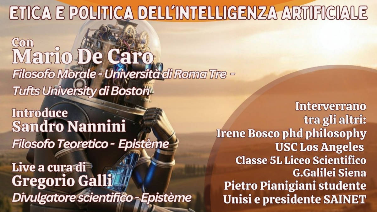 "Né apocalisse né salvezza?" Al Santa Chiara Lab l'incontro con Mario De Caro