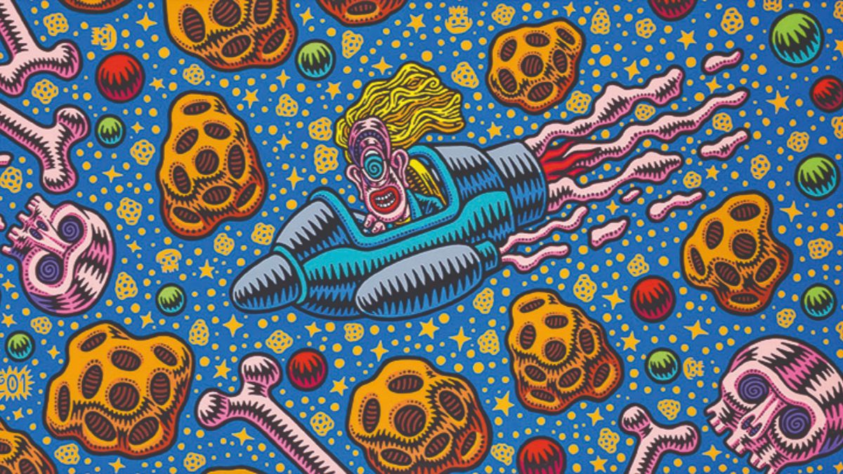 Gianluca Lerici al Mart: la controarte di Professor Bad Trip vent&rsquo;anni dopo