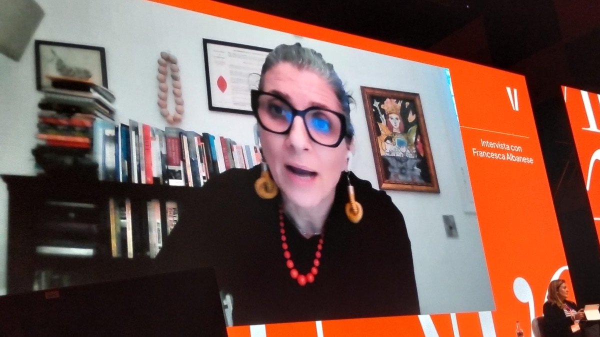 Francesca Albanese: il nero velo dei grandi media che oscura il genocidio di Gaza