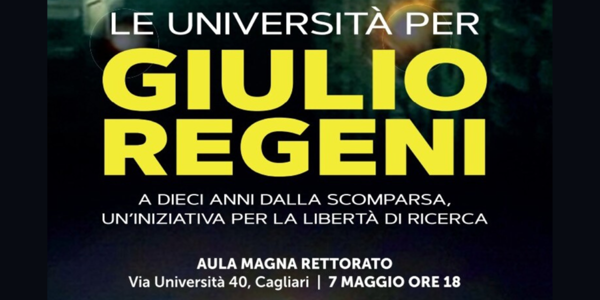 A Siena gli atenei aderiscono a "Le universit&agrave; per Giulio Regeni" con proiezioni e dibattiti