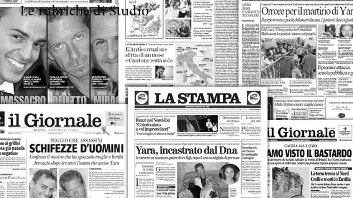 L&rsquo;egemonia della cronaca nera nei giornali
