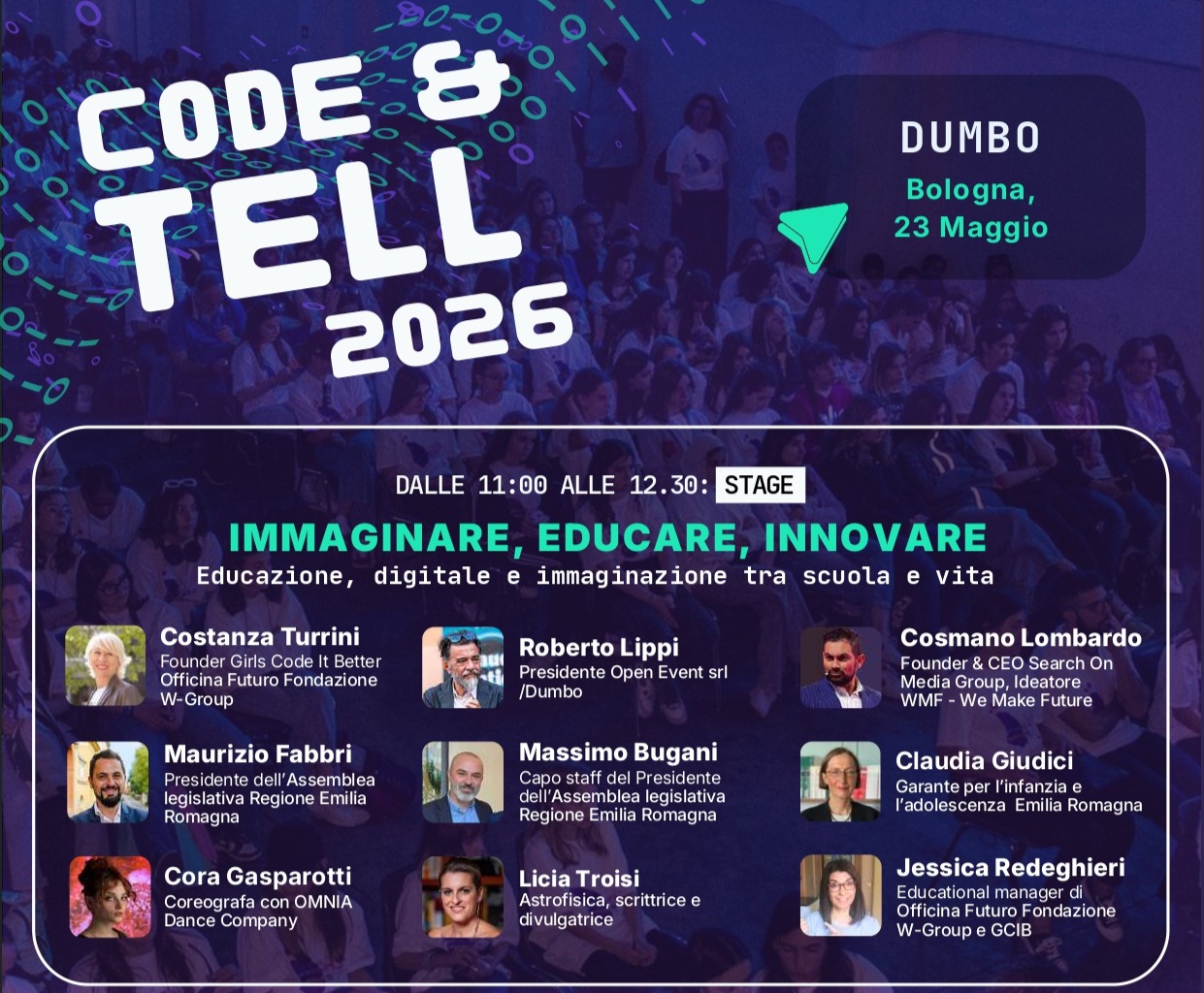 A Bologna il "Code&Tell 2026", dedicato alle ragazze del digitale