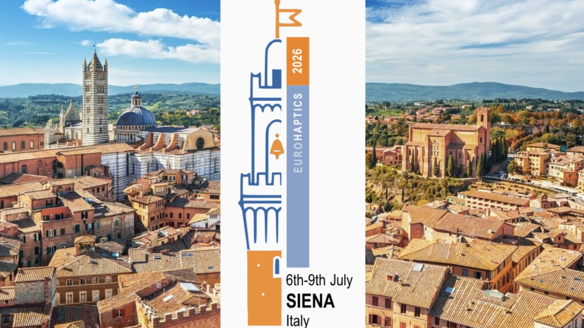 Siena, presto capitale mondiale della scienza del tatto