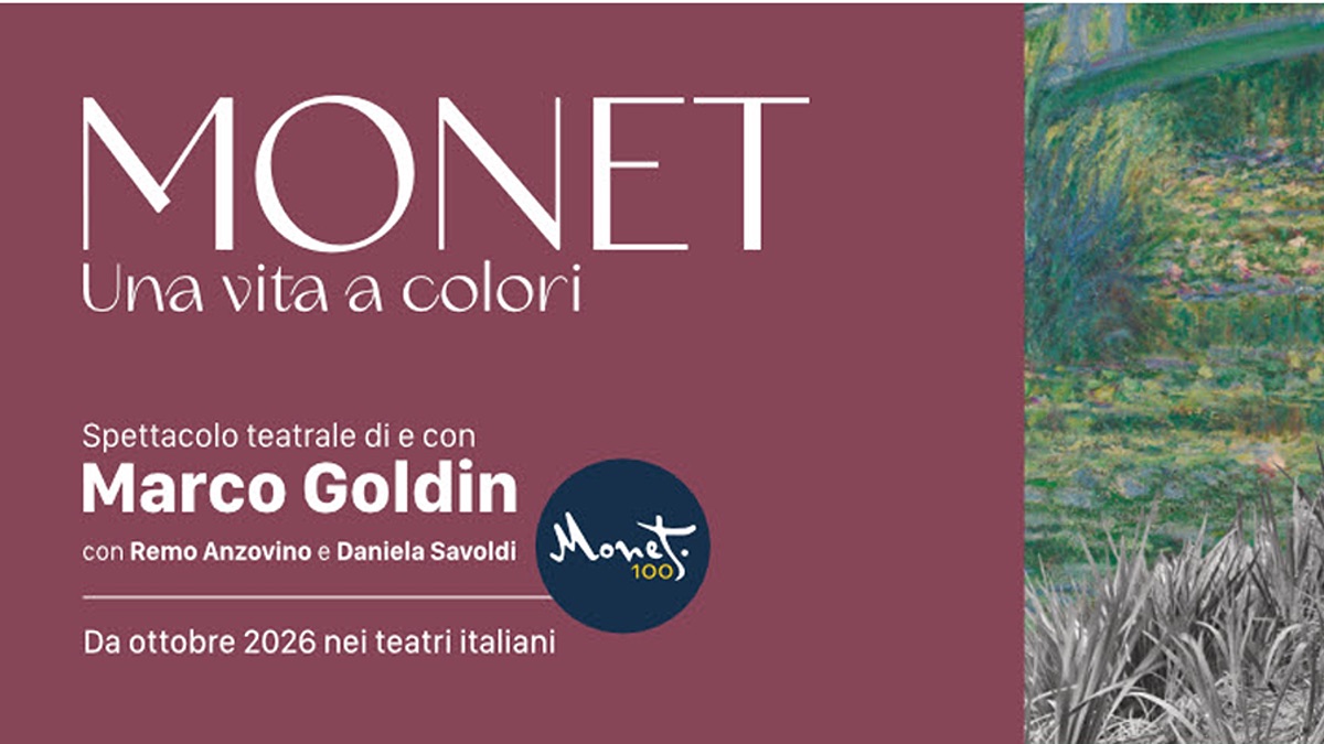 (2) WhatsApp “MONET. Una vita a colori”: Goldin porta sul palco la vita del grande impressionista