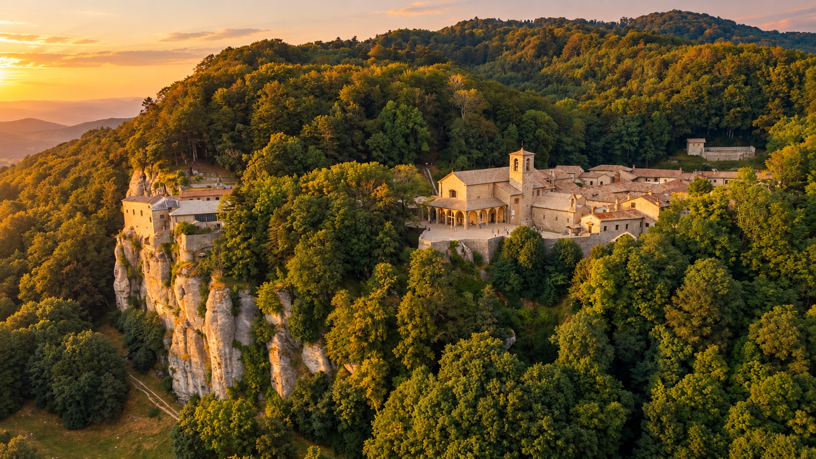 Chiusi della Verna. il ricordo di ieri e l'inontro di oggi