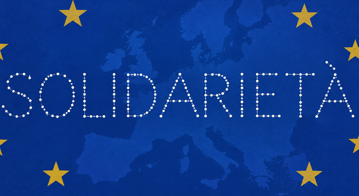 Solidarietà s Uniamo i puntini d' Europa